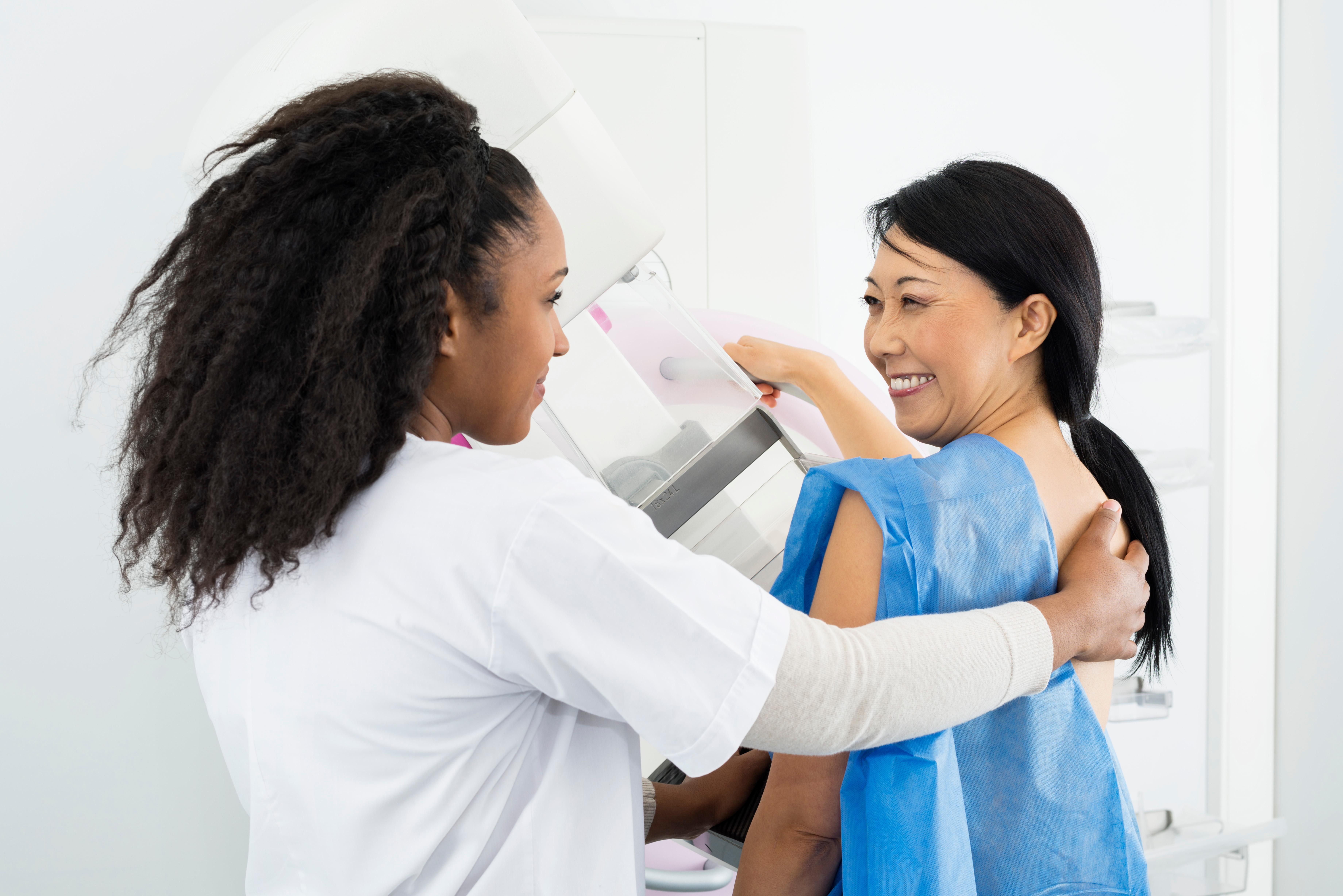 What is a diagnostic mammogram