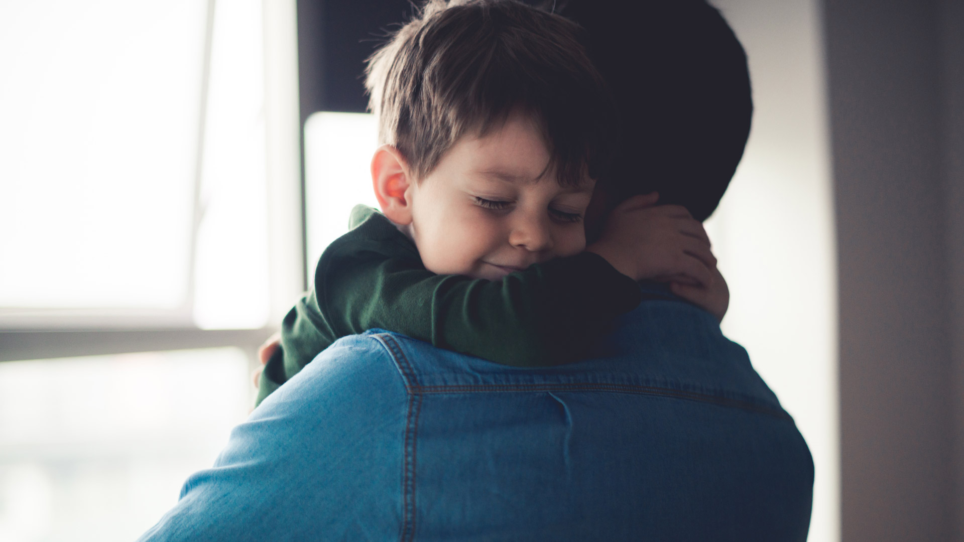 boy and his dad