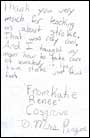 Child's Letter