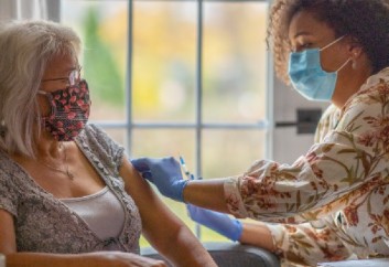 Nurse examining Patient