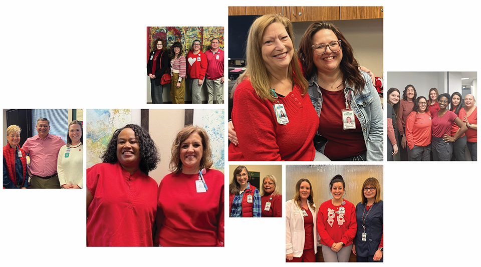 INTEGRIS Health Wearing Red to Celebrate Heart Month