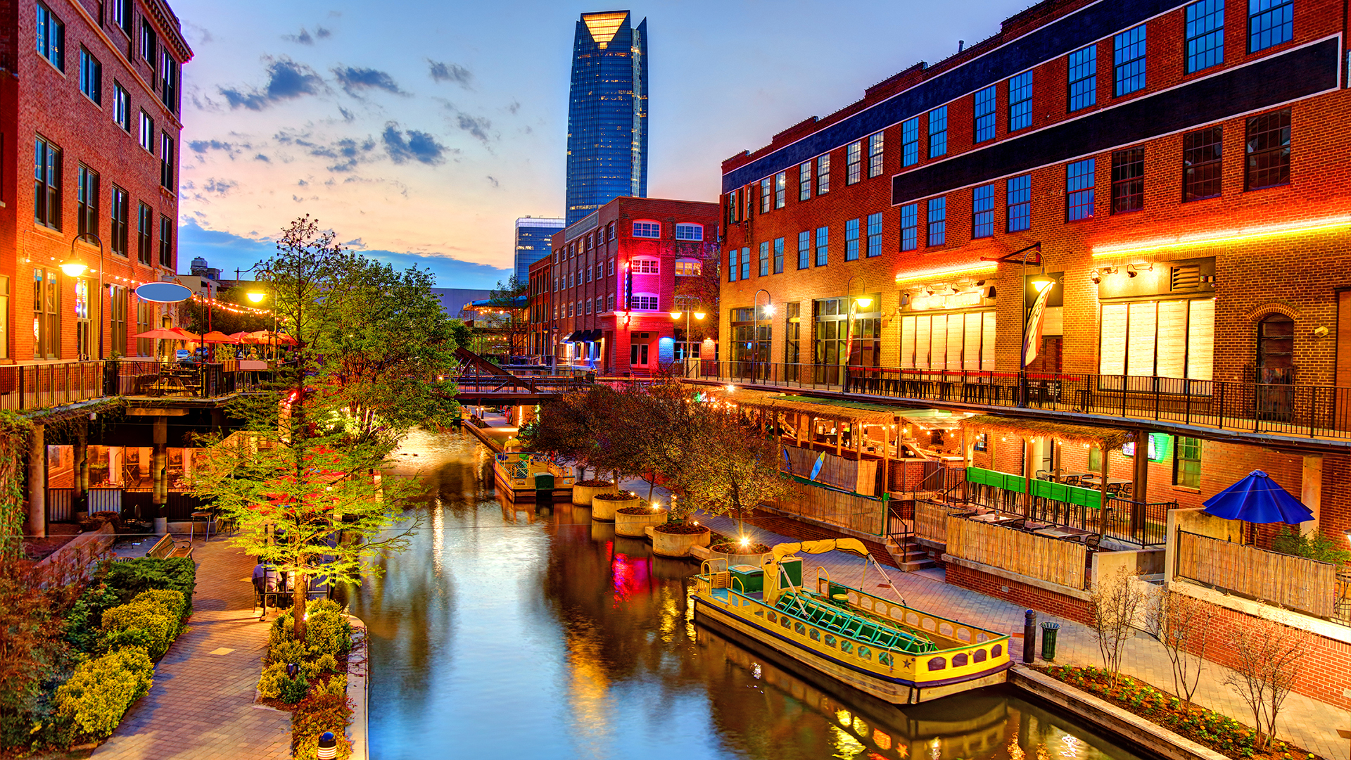 Oklahoma City riverwalk