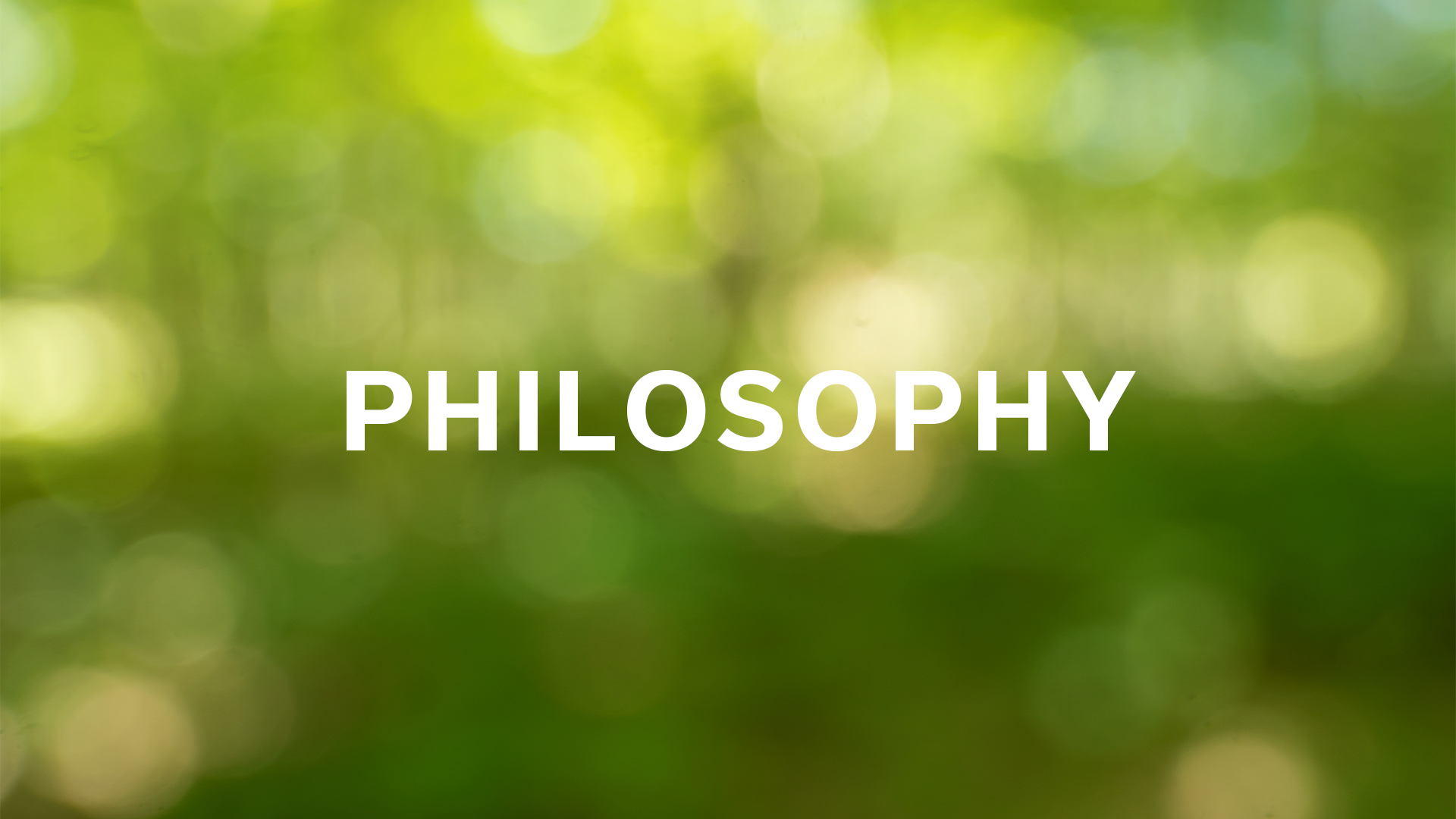 Philosophy Ad