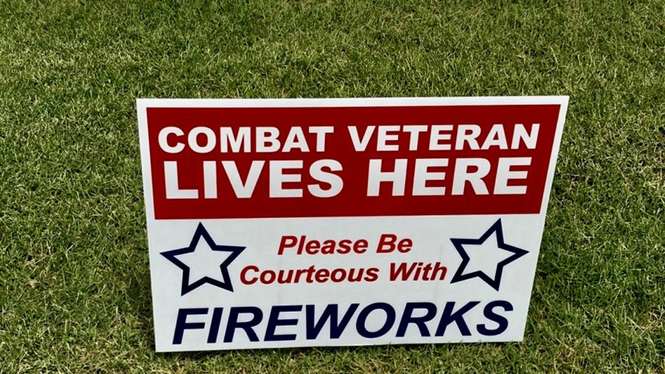 Fireworks and Veterans with PTSD