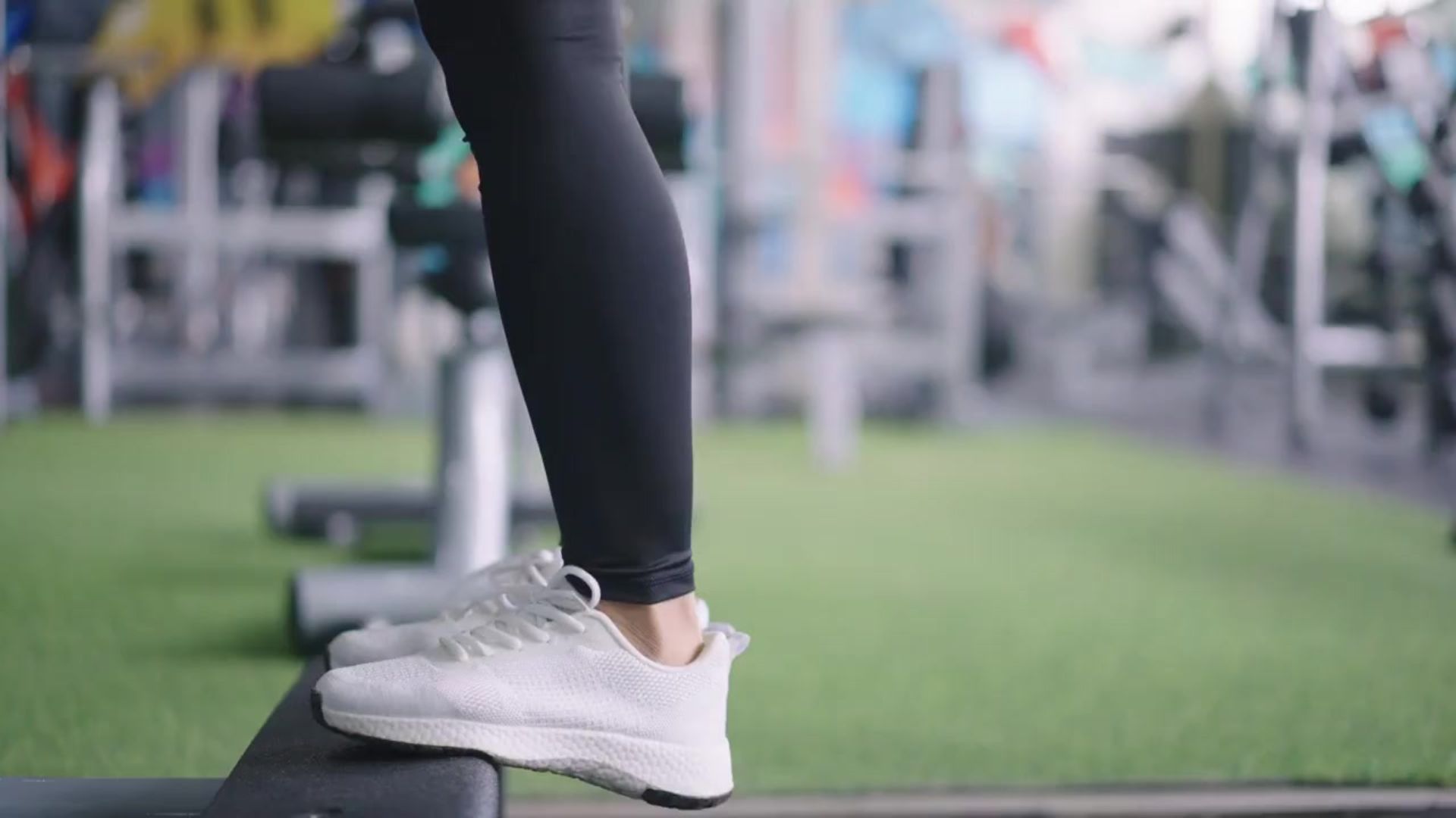 standing heel drops