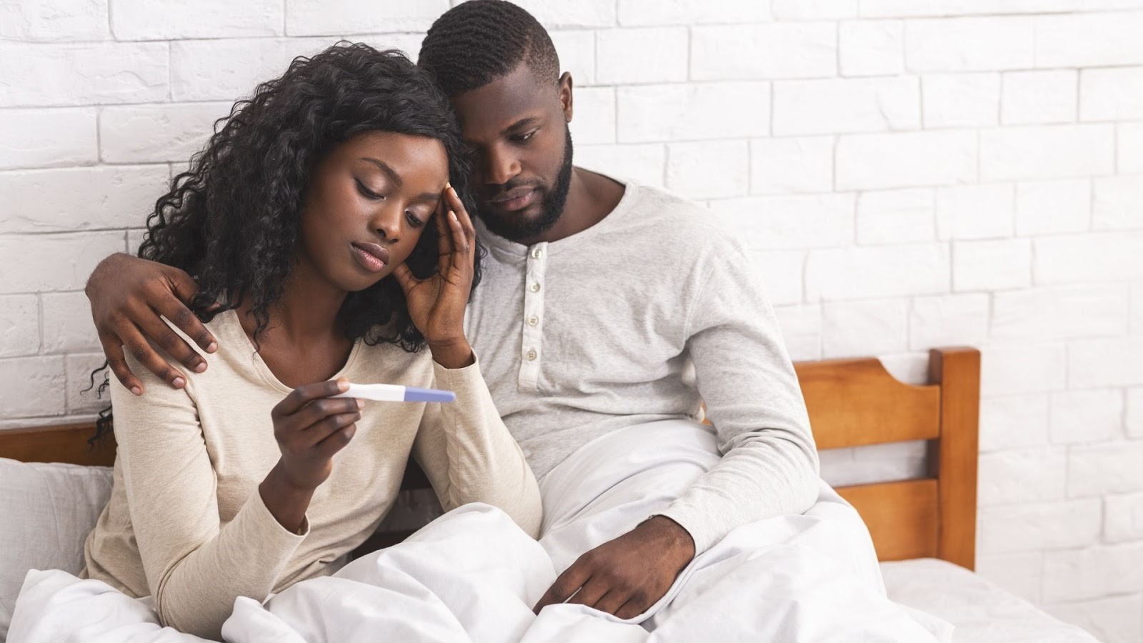 Couple Frustrated by Negative Pregnancy Result