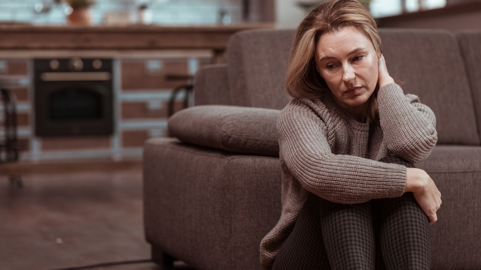 Woman Dealing with Depression