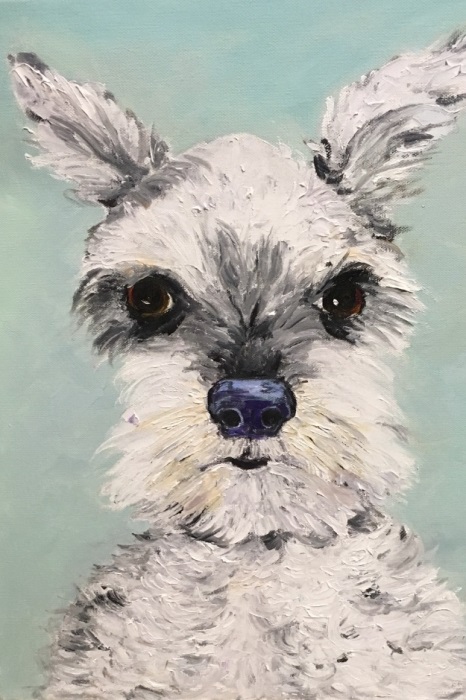 Dog painting